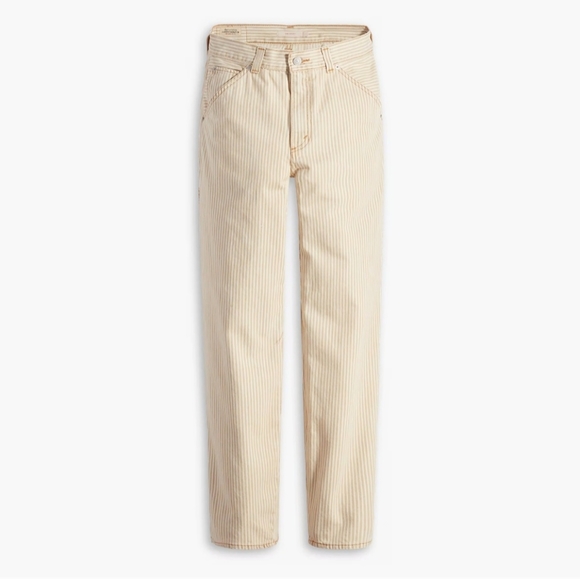 Levi's Premium DAD UTILITY PANTS Jeans Striped/ Size 32x30 - Picture 14 of 15